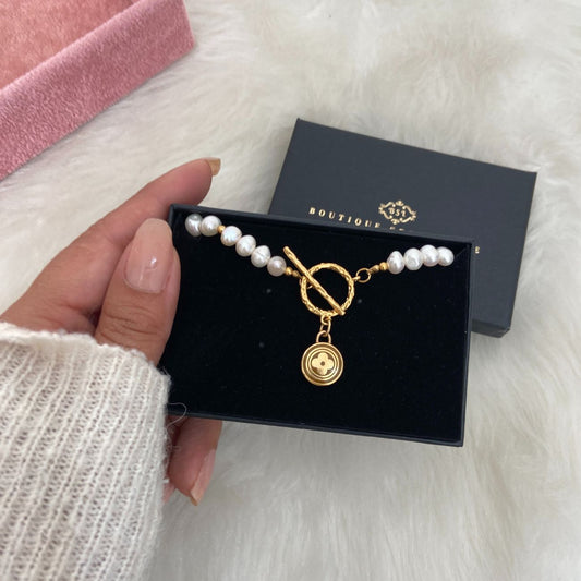 Authentic Louis Vuitton Nude Pastilles Pendant Pears Necklace