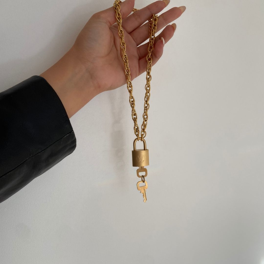 Authentic Louis Vuitton Padlock Collection 2019 rare edition - Necklace