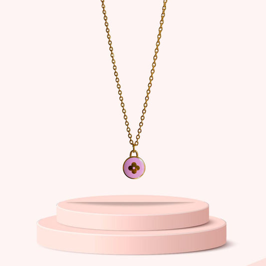 Authentic Louis Vuitton Pendant Lavender - Necklace