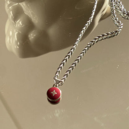 Authentic Louis Vuitton Pendant Reworked Necklace