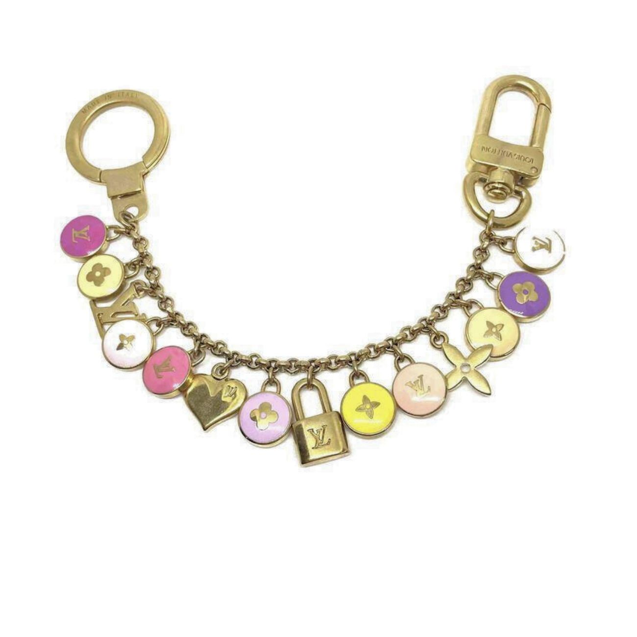 Authentic Louis Vuitton Pendant Pastilles -Reworked Necklace