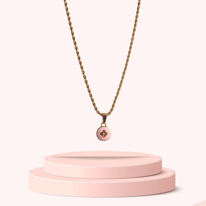 Authentic Louis Vuitton Purple Pendant- Necklace