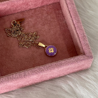 Authentic Louis Vuitton Rosewood Pendant- Reworked Necklace