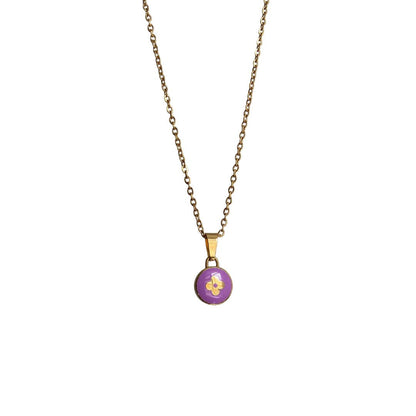 Authentic Louis Vuitton Rosewood Pendant- Reworked Necklace