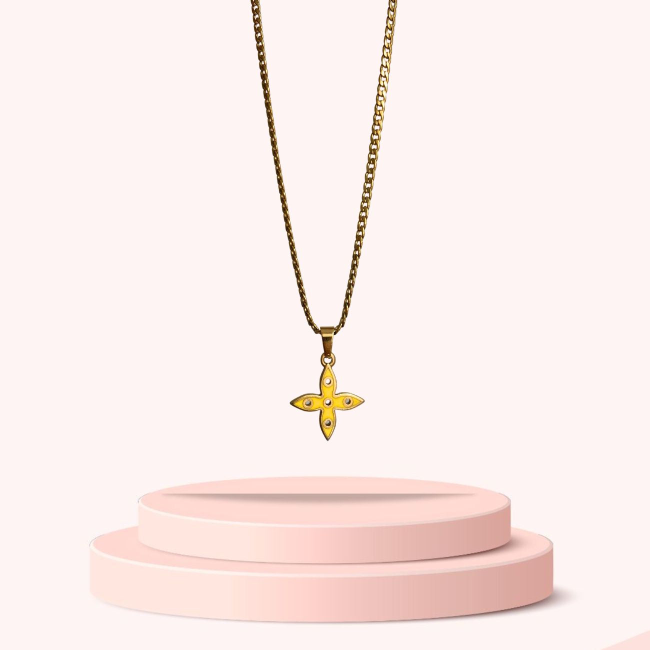 Authentic Medium Louis Vuitton Looping Charm- Necklace