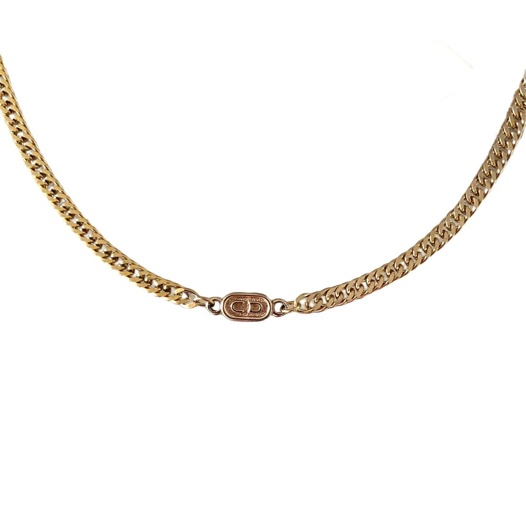 Authentic Mini Dior pendant- Reworked Choker