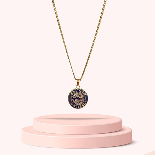 Authentic louis Vuitton Navy Blue Pendant -Authentic Charm