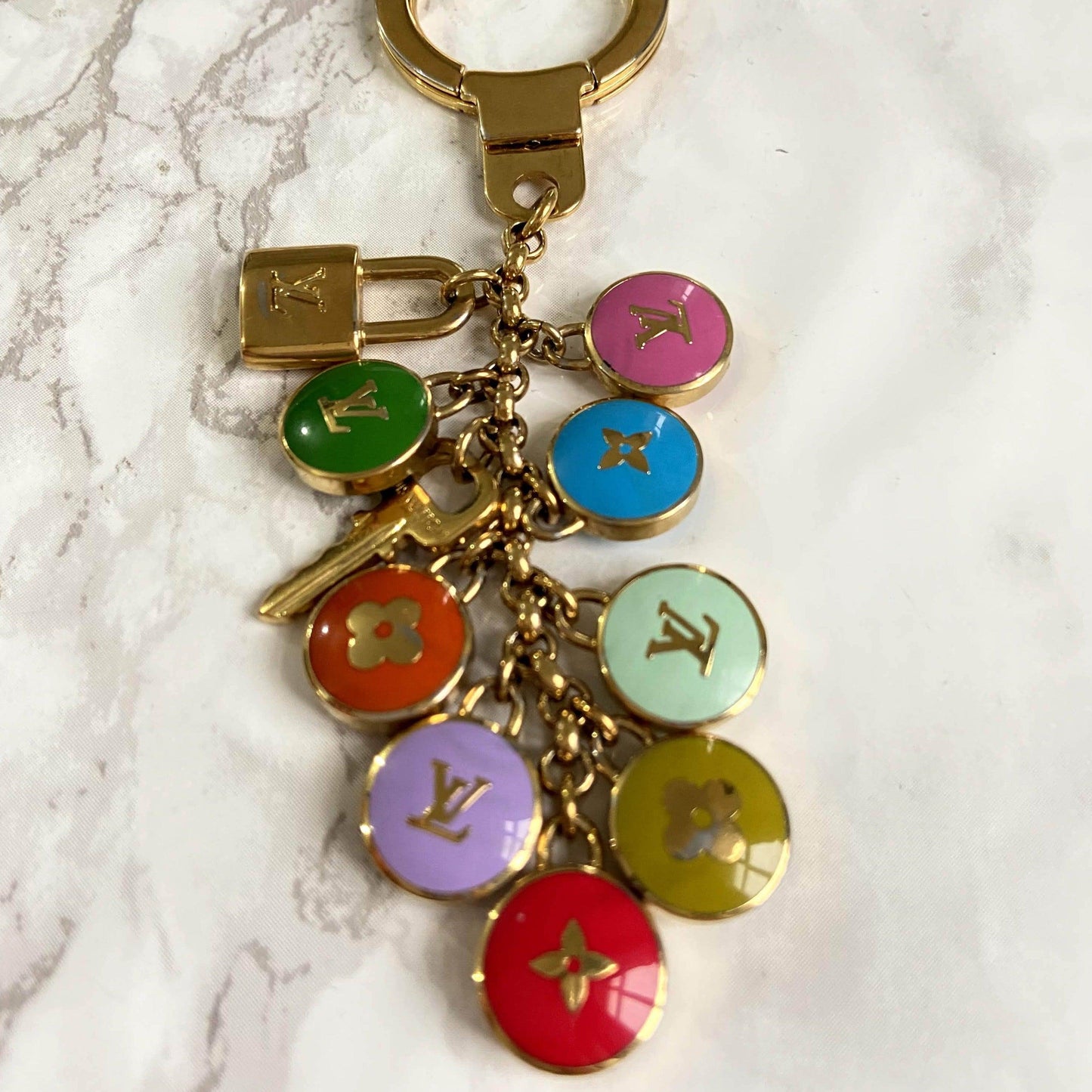 Blu Flower Reworked Pastilles Pendant