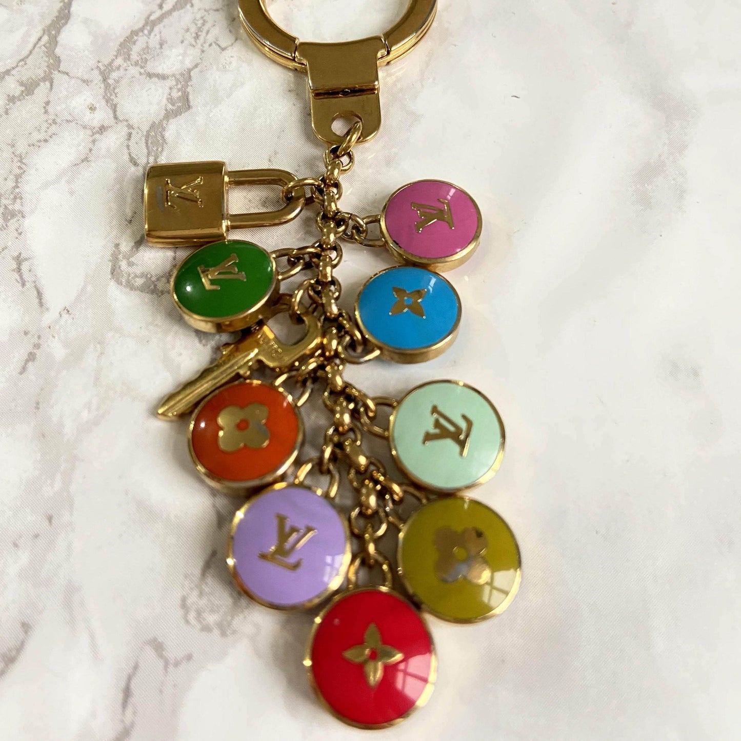 Authentic Louis Vuitton Pendant Reworked Pastilles Pendant