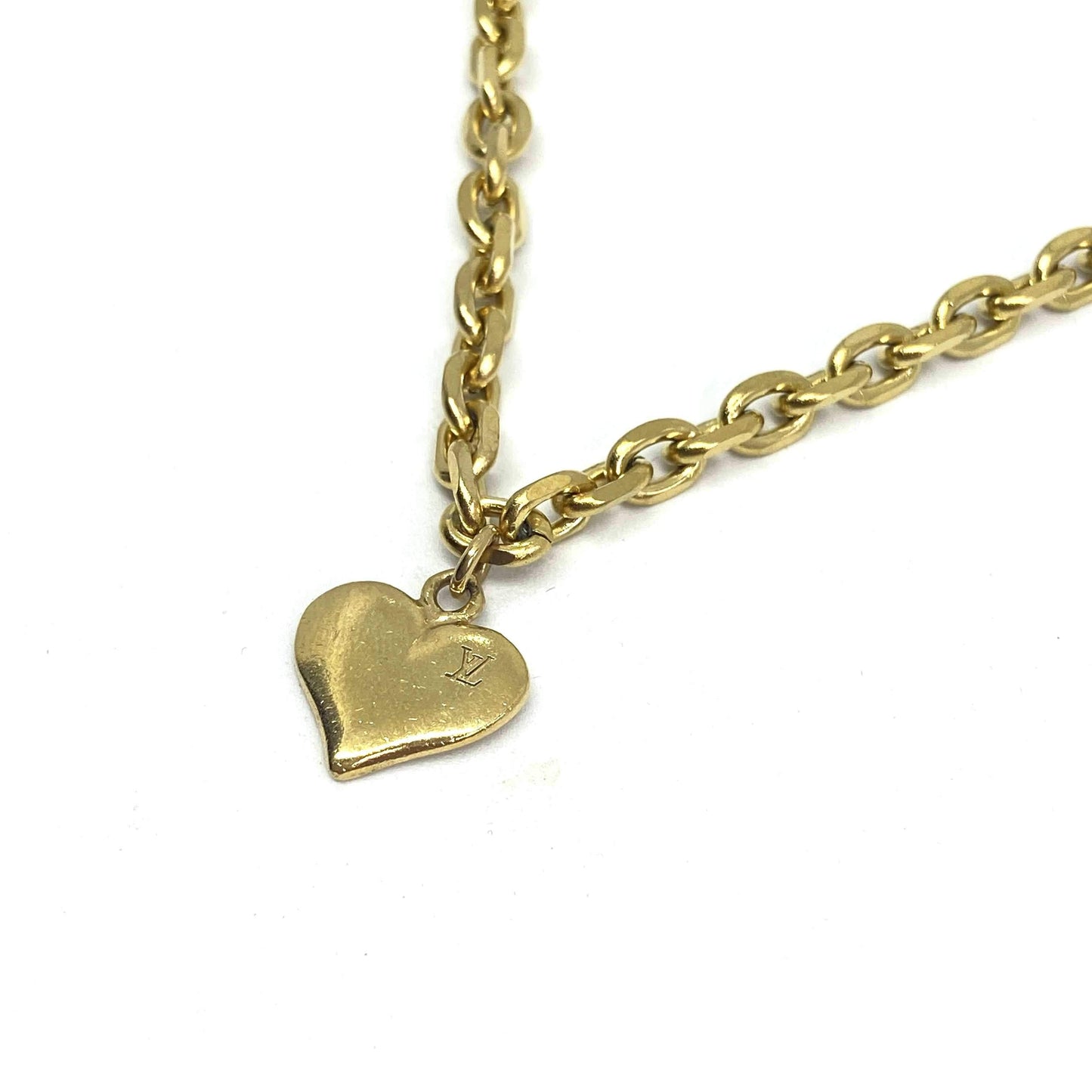 Authentic Louis Vuitton Heart Pendant Reworked Pendant