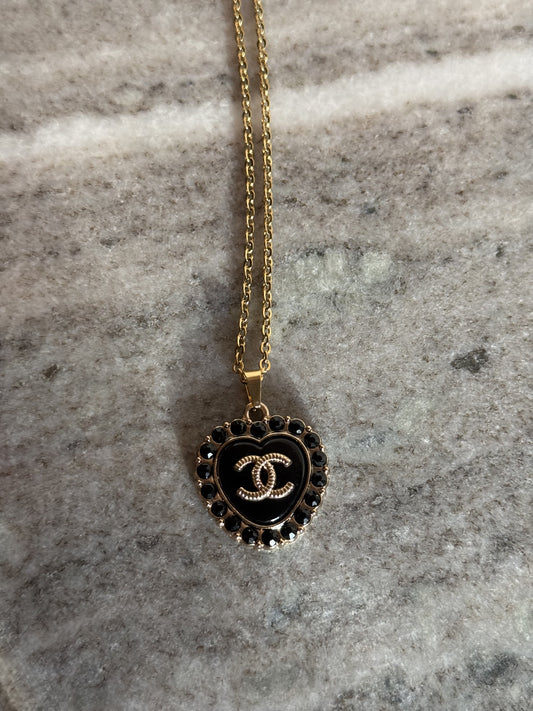 Black Hearts Pendant