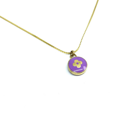 Authentic Louis Vuitton Rosewood Pastilles Pendant- Reworked Necklace