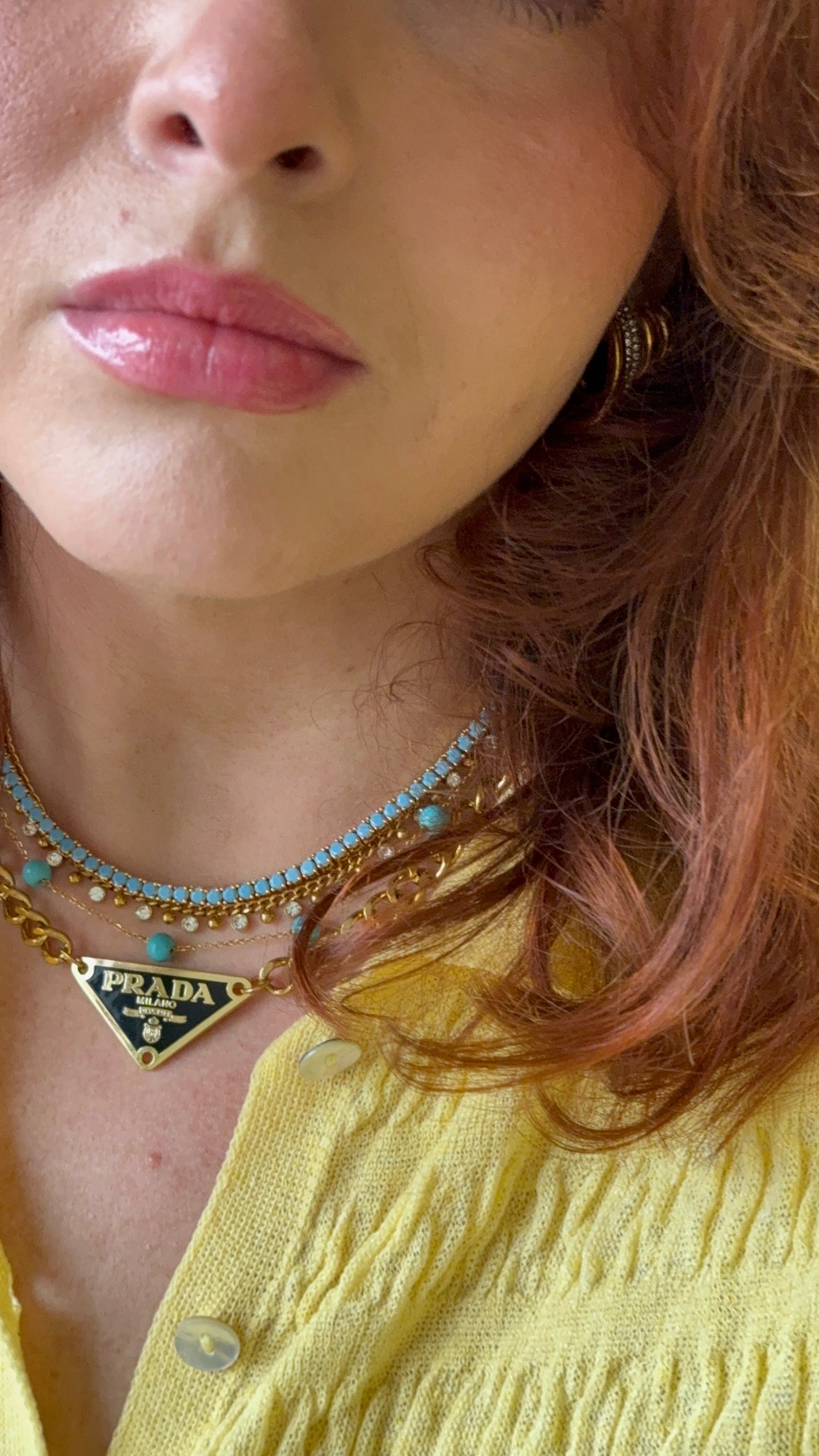 Black Triangle Pendant