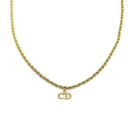 Authentic Mini Dior Pendant - Reworked Necklace