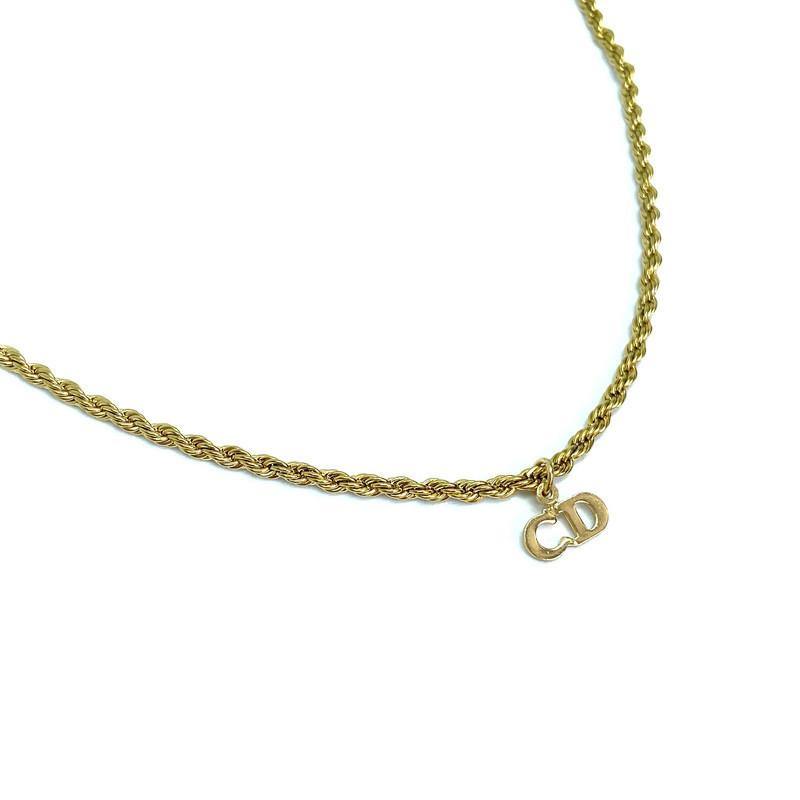 Authentic Mini Dior Pendant - Reworked Necklace