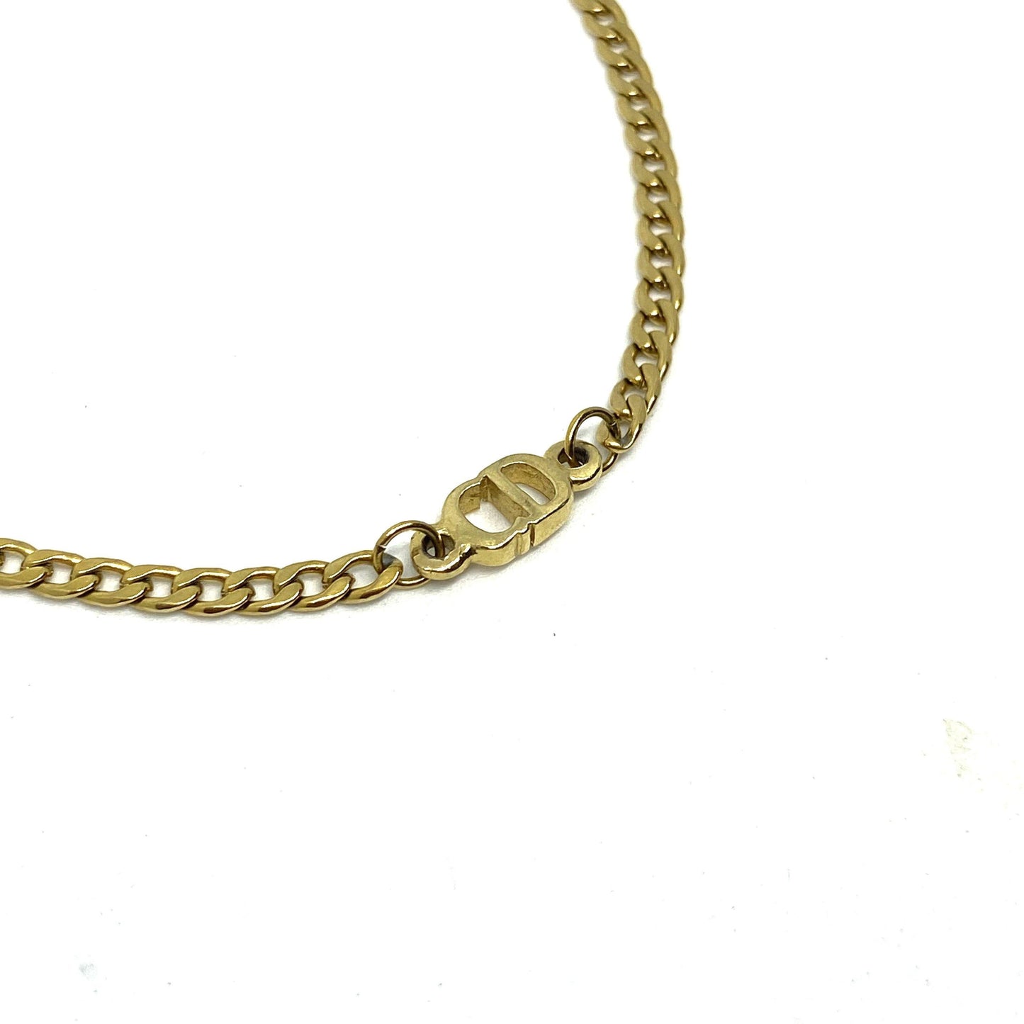 Mini CD Dior pendant- Reworked Choker