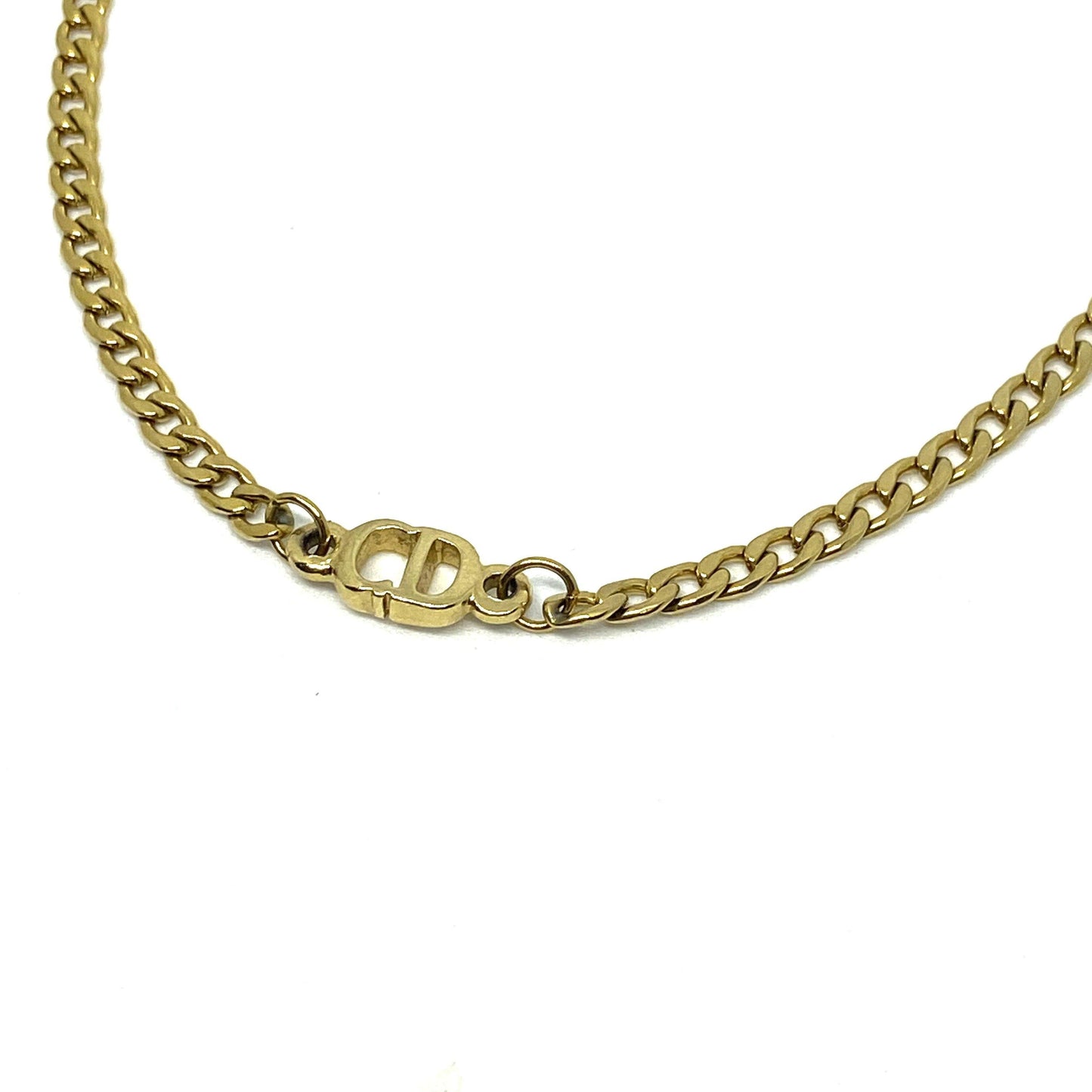 Mini CD Dior pendant- Reworked Choker