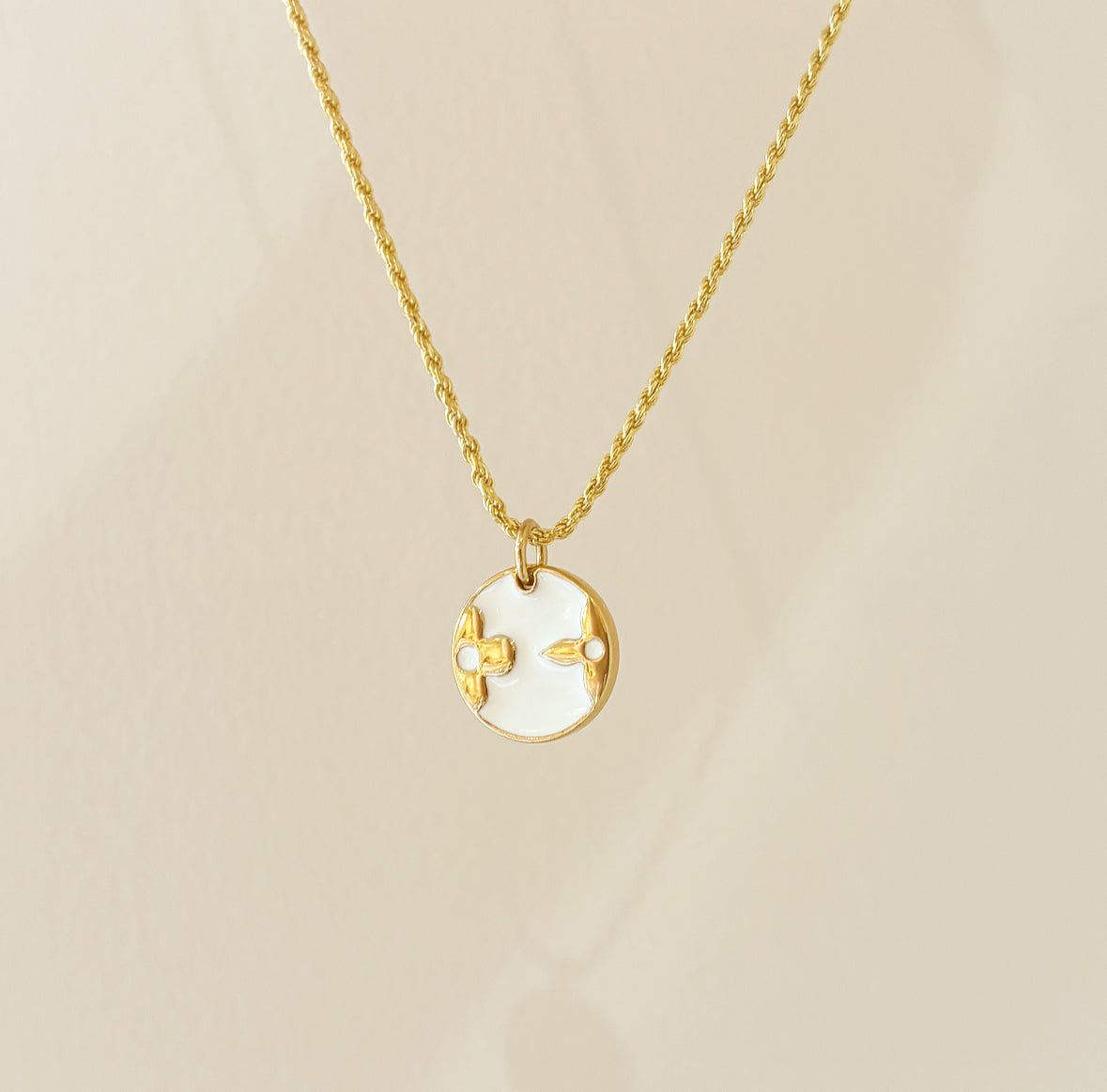 Authentic repurposed Louis Vuitton necklace - reversible