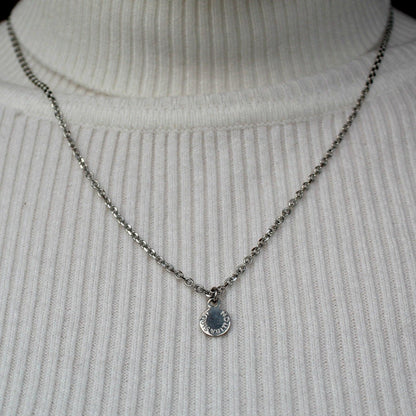 Authentic Louis Vuitton Mini Pendant- Repurposed Necklace