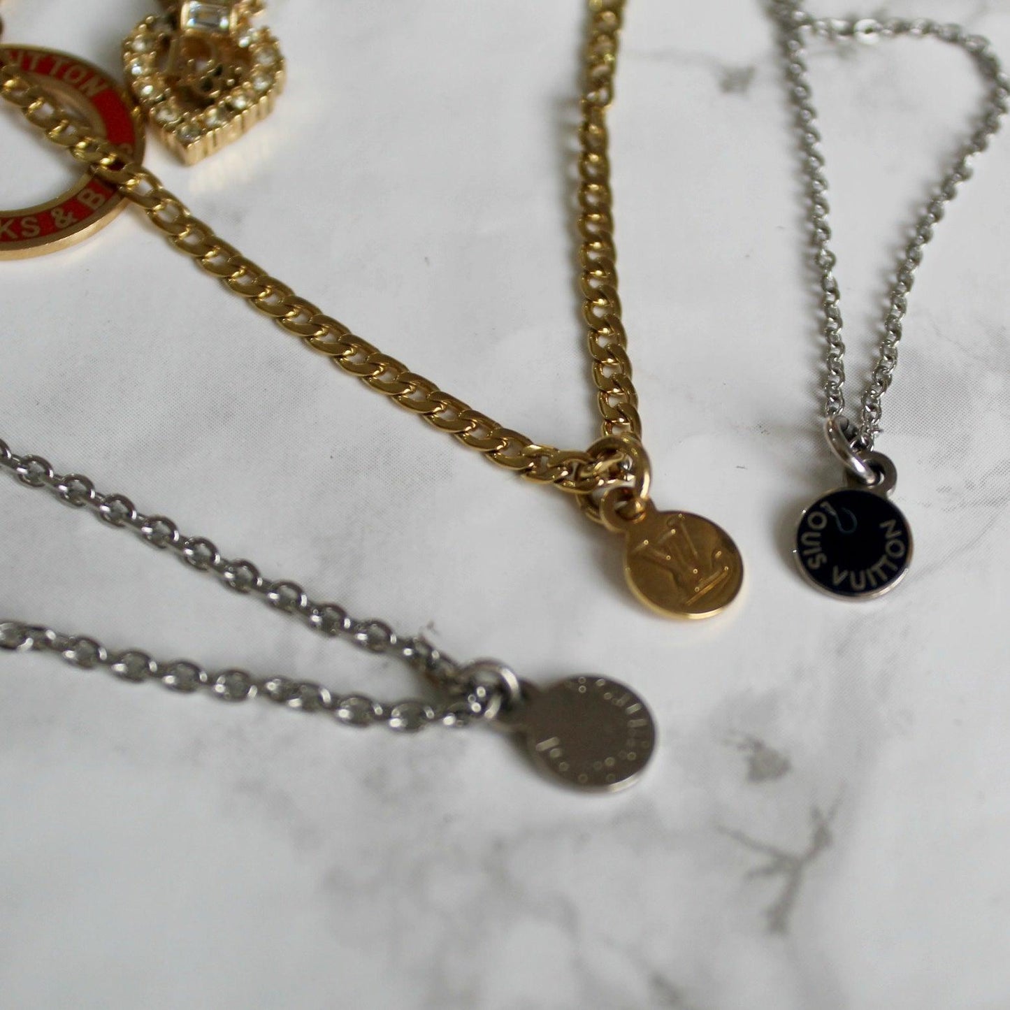 Authentic Louis Vuitton Mini Pendant- Necklace