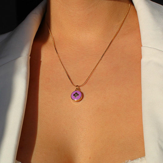Authentic Louis Vuitton Rosewood Pastilles Pendant- Reworked Necklace
