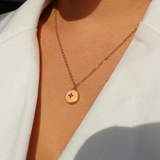Authentic Louis Vuitton Pastilles Pendant - Reworked Necklace