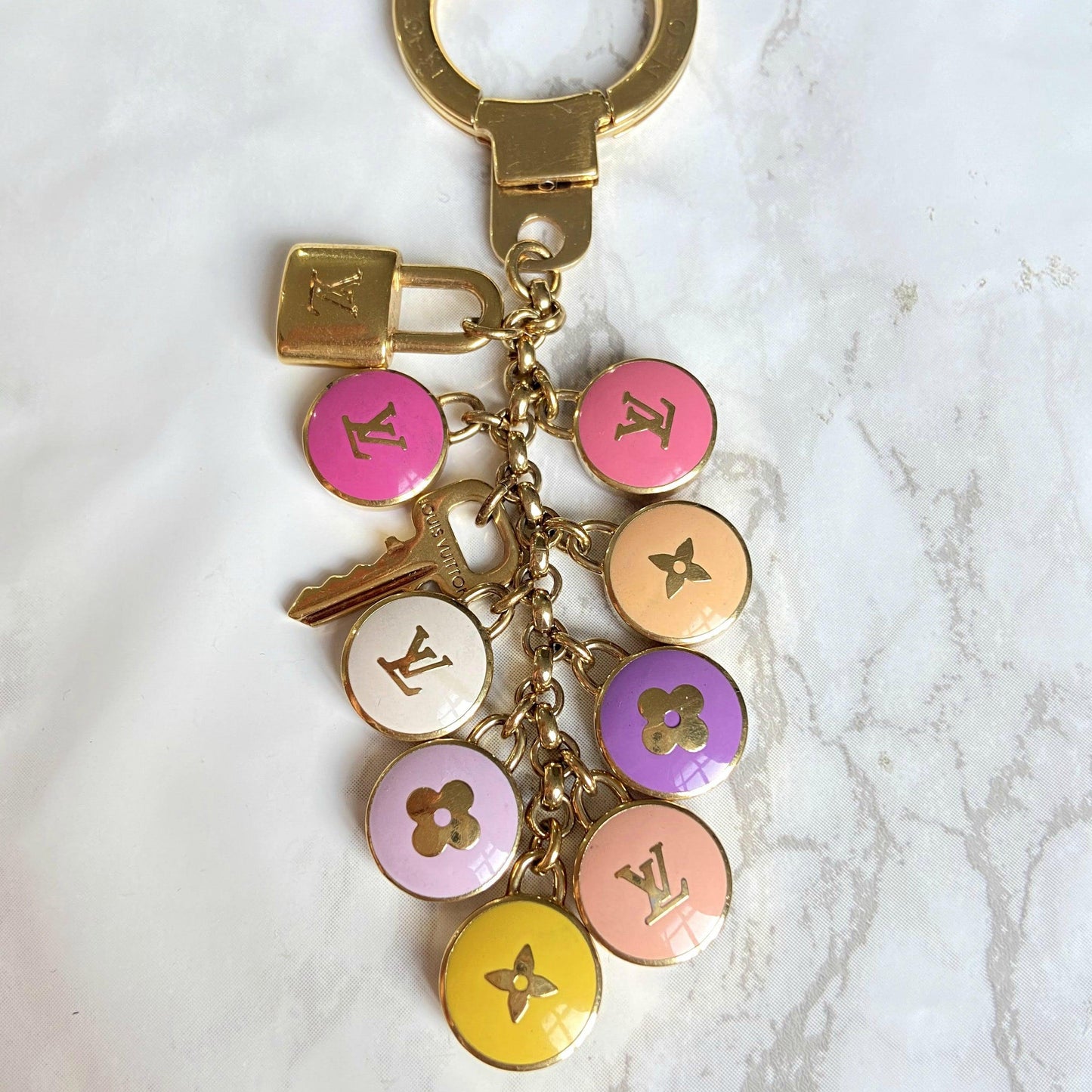 Authentic Louis Vuitton Pastilles Pendant - Reworked Necklace