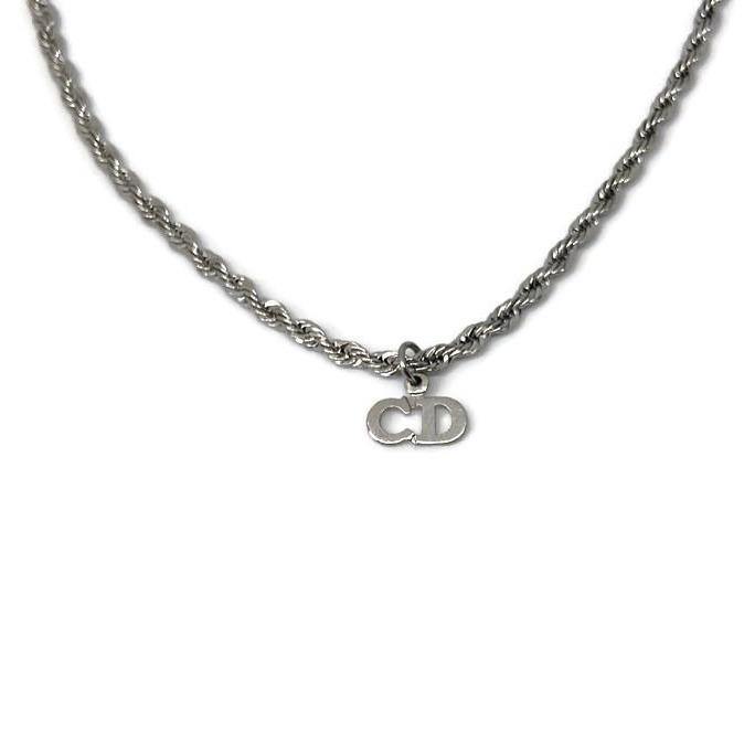 Authentic Mini Dior Pendant - Reworked Necklace