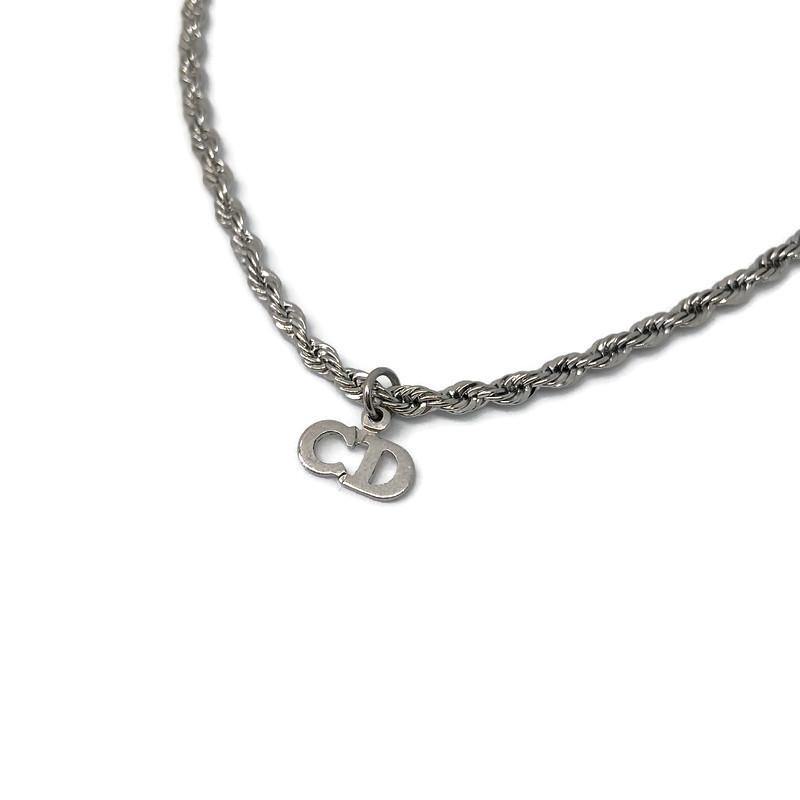Authentic Mini Dior Pendant - Reworked Necklace