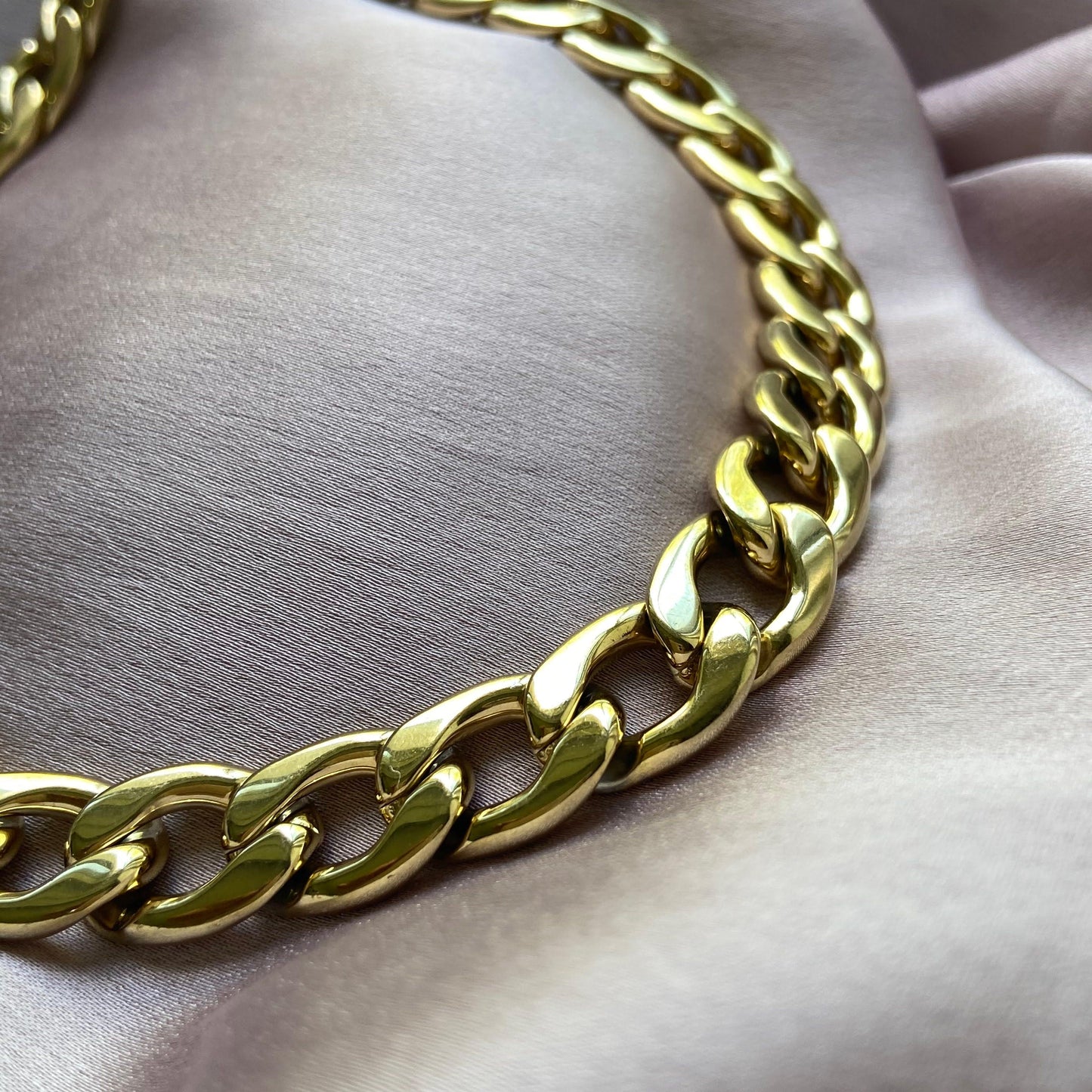Chelsea Cuban Chain Necklace