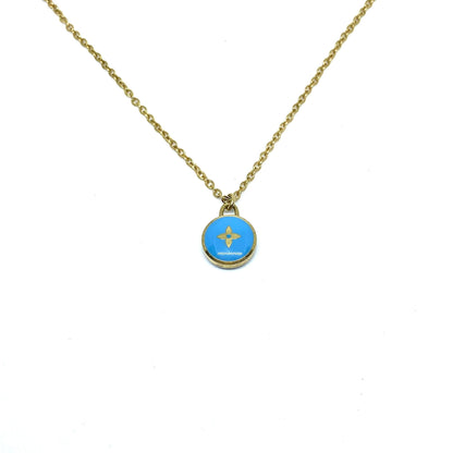 Authentic Louis Vuitton Sapphire Blue Pendant Pastilles