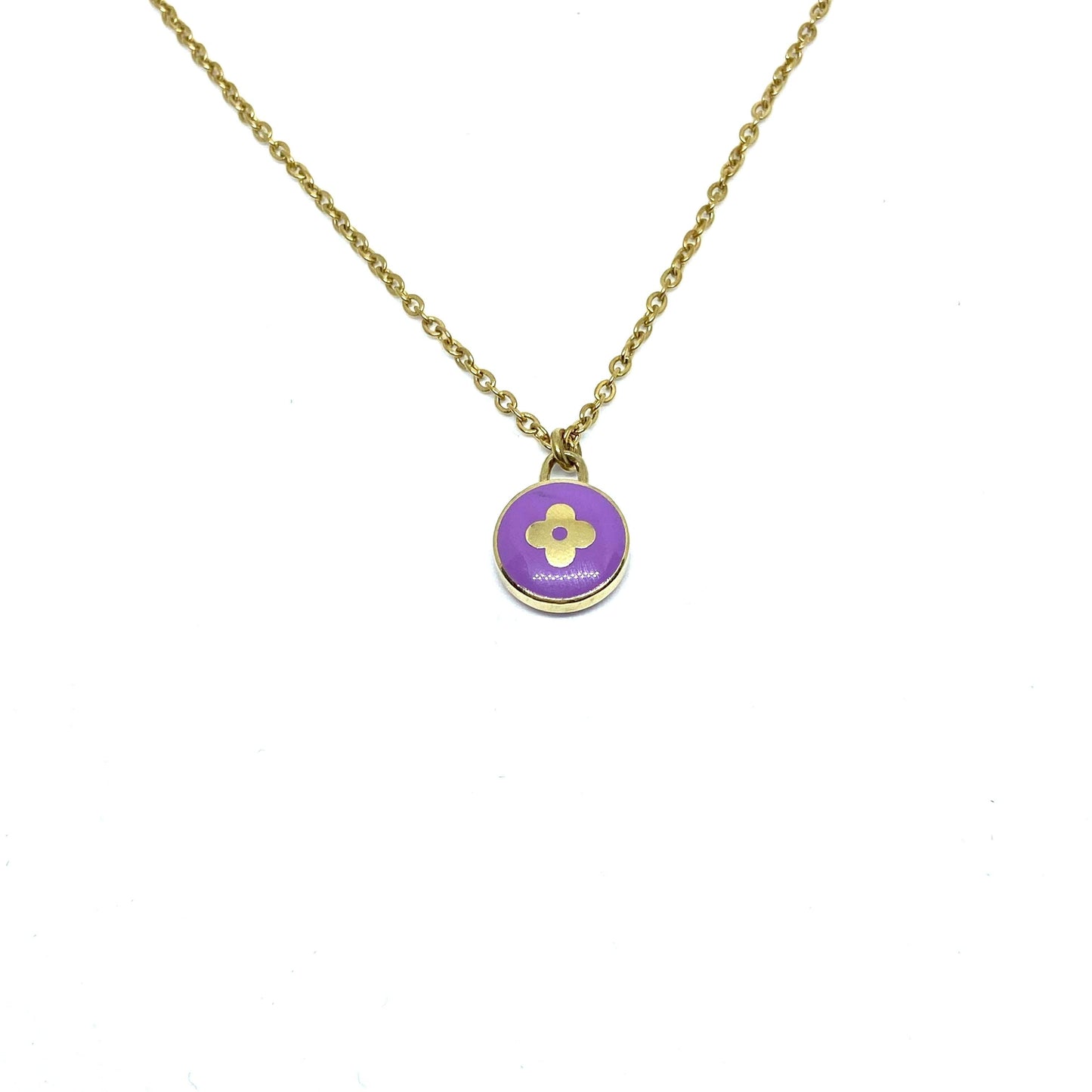 Authentic Louis Vuitton Rosewood Pendant- Necklace