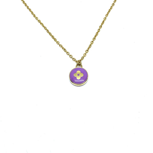 Authentic Louis Vuitton Rosewood Pendant- Necklace