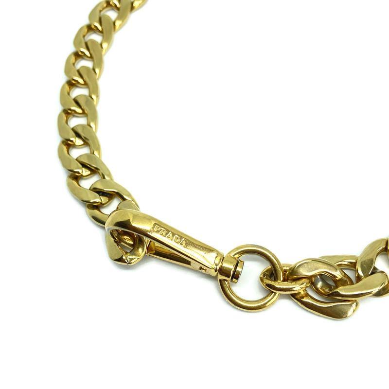 Authentic Prada Clasp-Reworked Necklace
