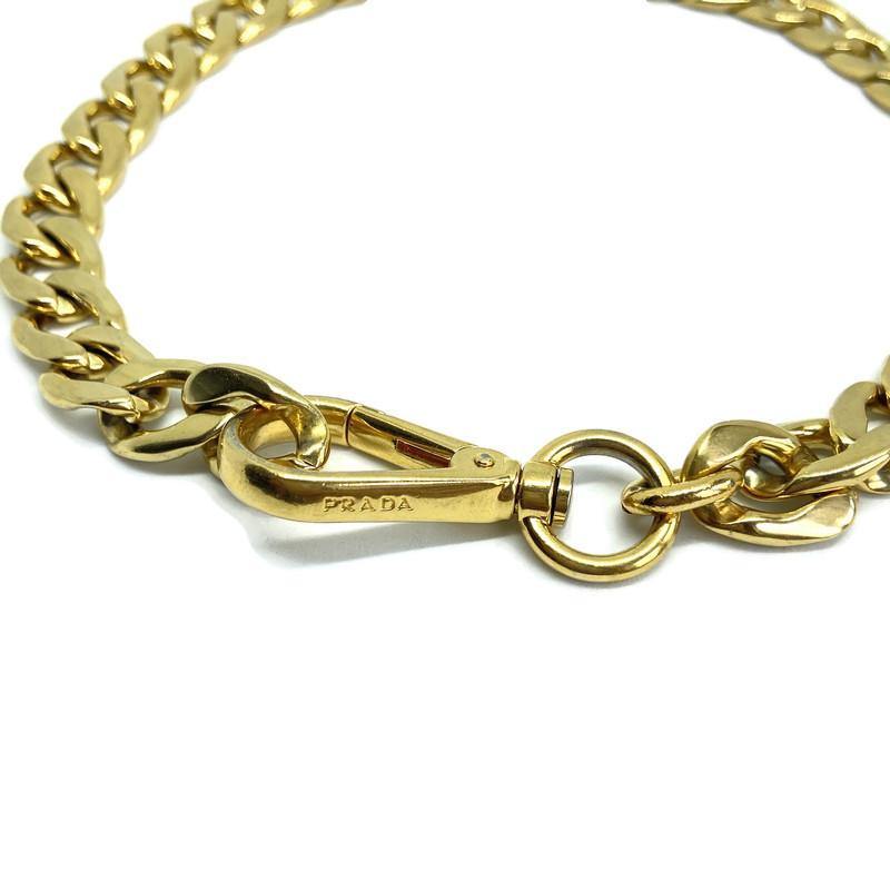 Authentic Prada Clasp-Reworked Necklace