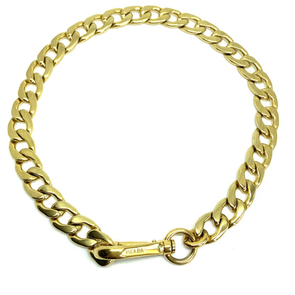 Authentic Prada Clasp-Reworked Necklace