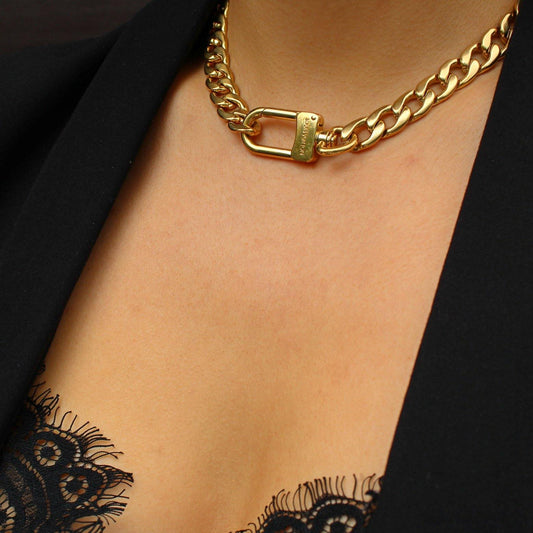 Authentic Louis Vuitton Clasp- Reworked Choker