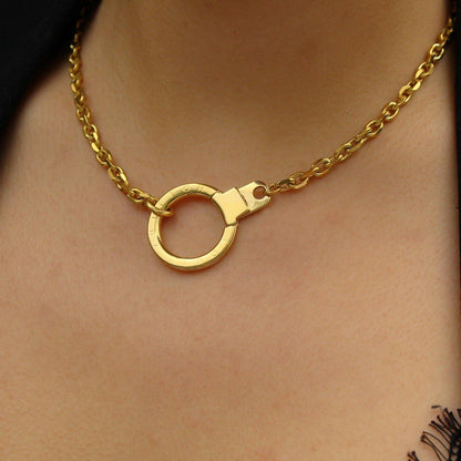 Authentic Louis Vuitton Ring- Reworked Necklace