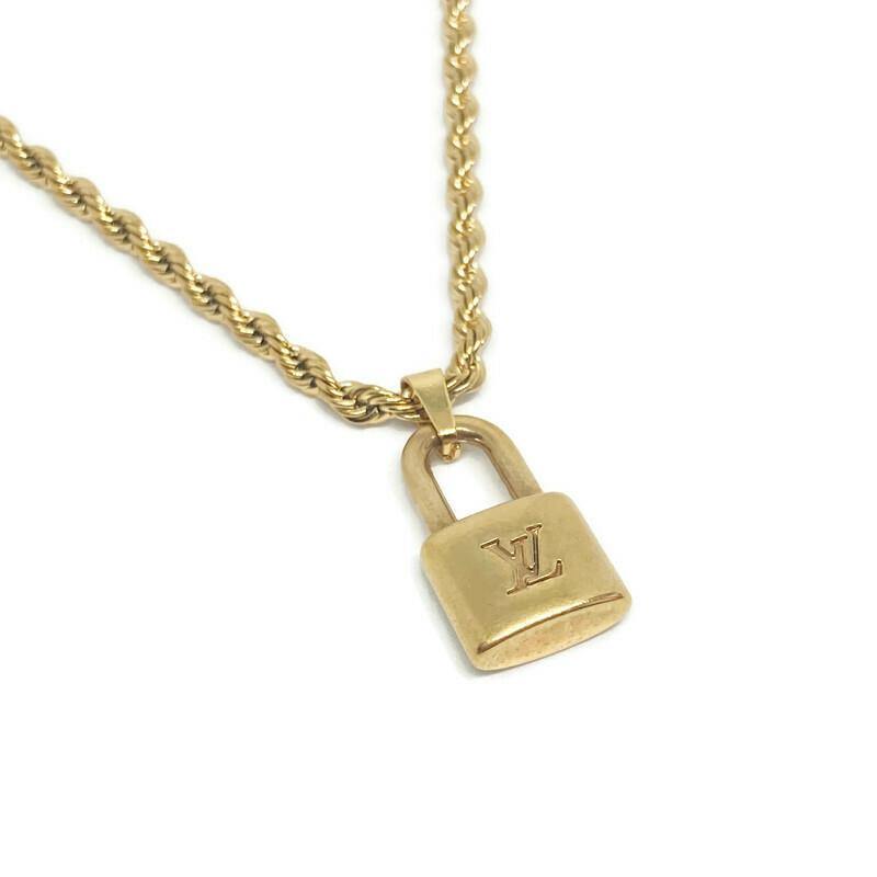 Authentic Louis Vuitton Pendant Padlock Reworked Pendant