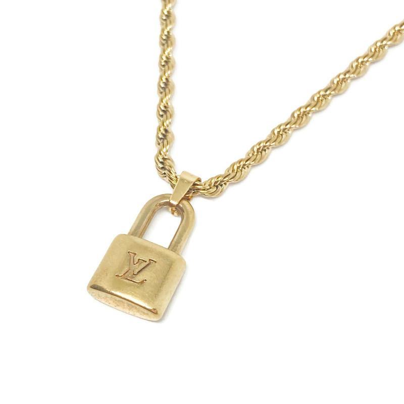 Authentic Louis Vuitton Pendant Padlock Reworked Pendant
