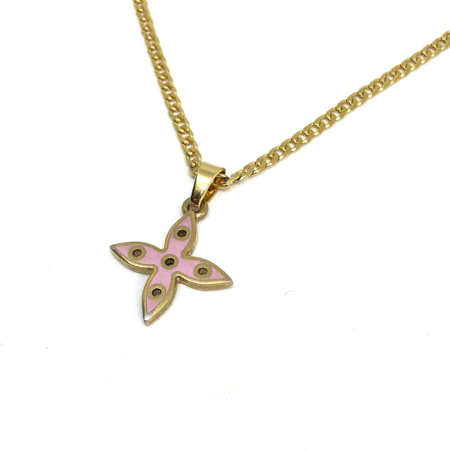 Authentic Medium Louis Vuitton Looping Charm- Necklace