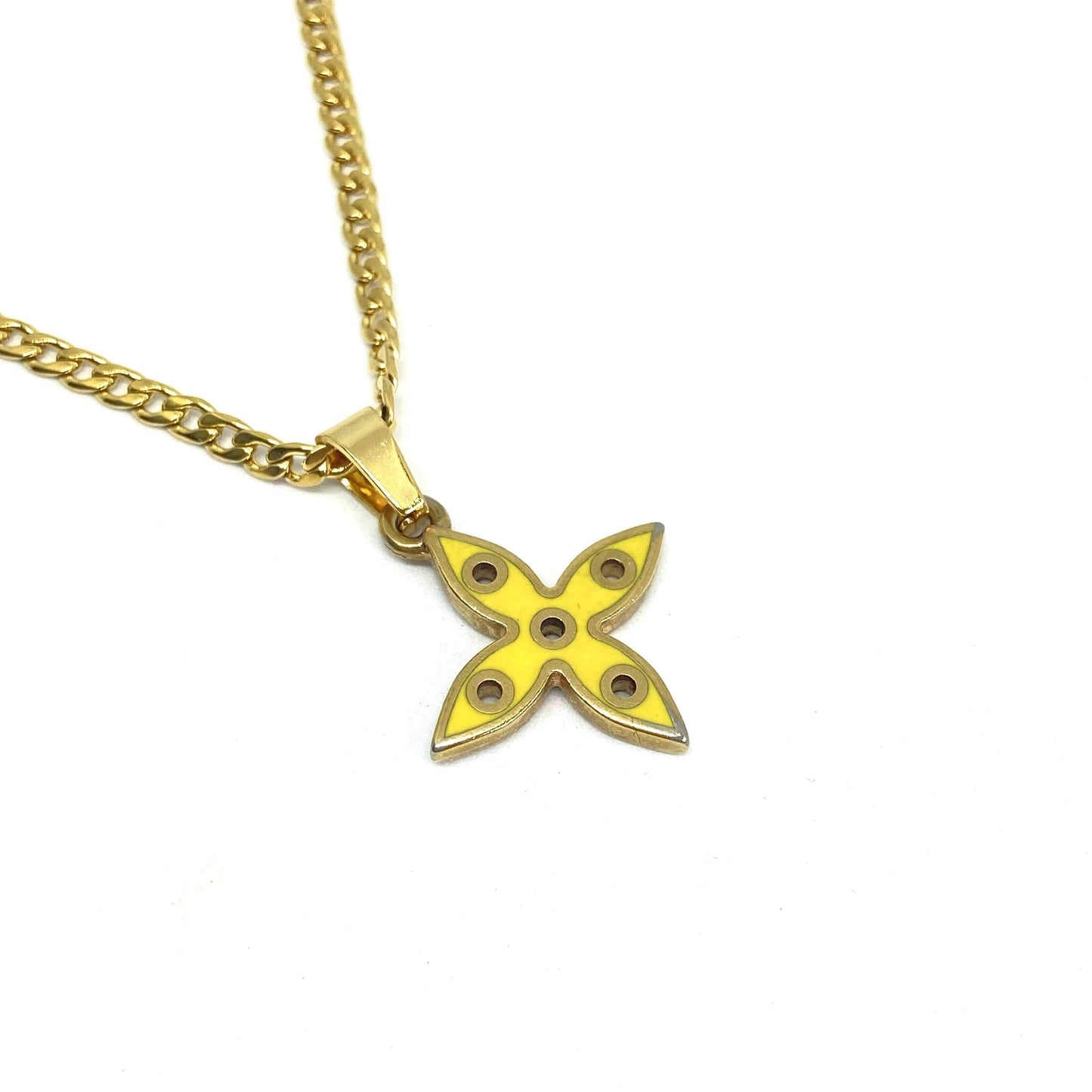Authentic Medium Louis Vuitton Looping Charm- Necklace