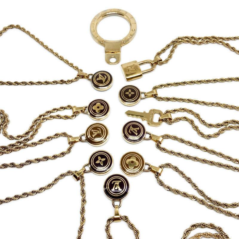 Authentic Louis Vuitton Flower Pastilles Pendant Necklace