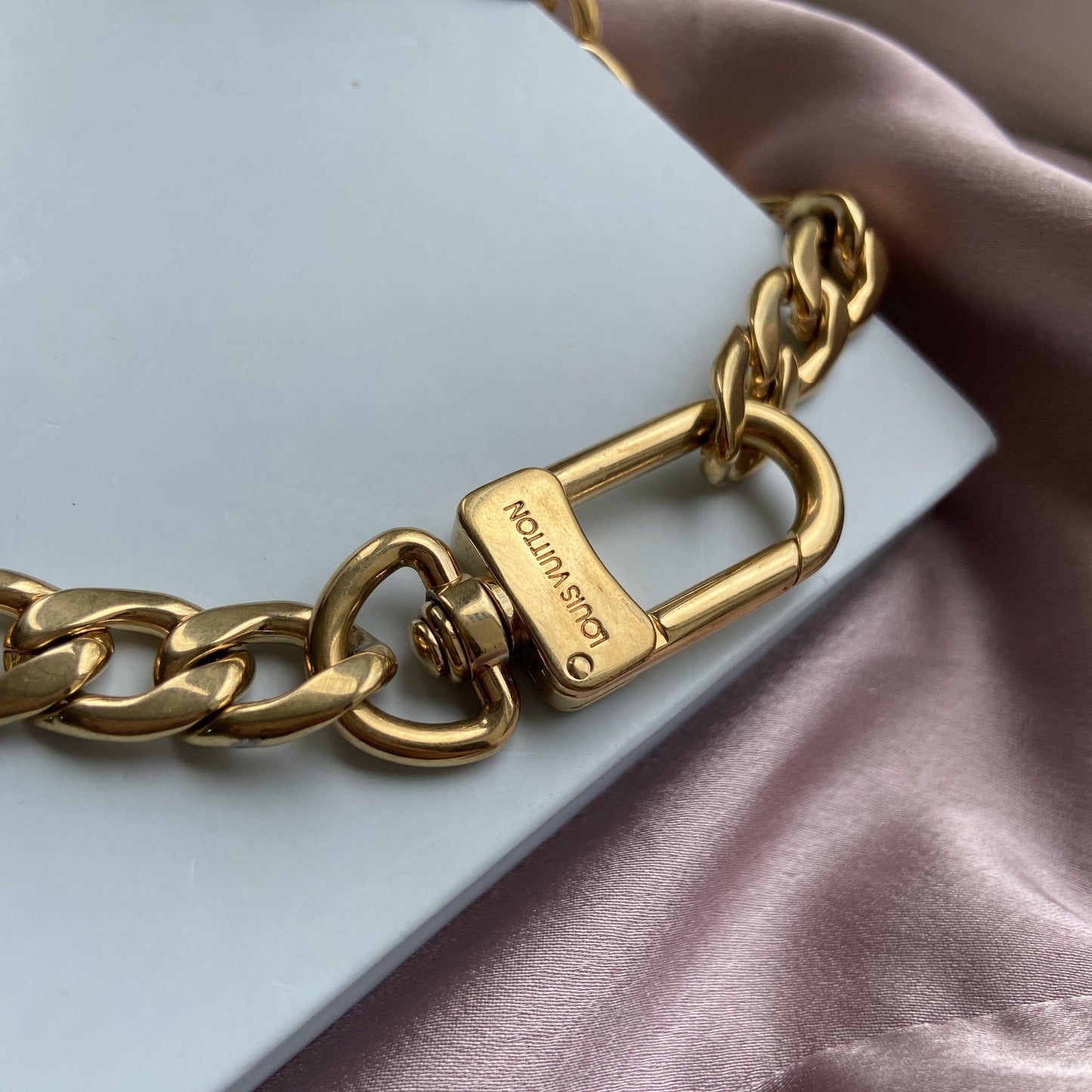 Authentic Louis Vuitton Clasp- Reworked Choker