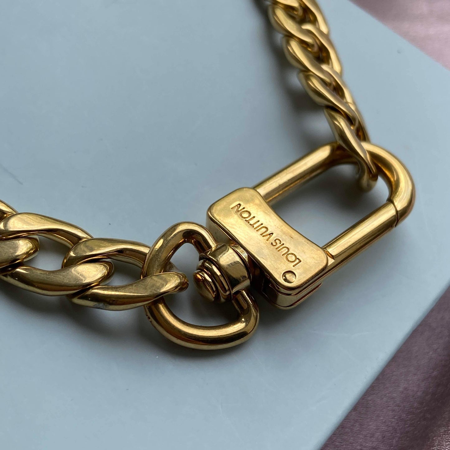 Authentic Louis Vuitton Clasp- Reworked Choker