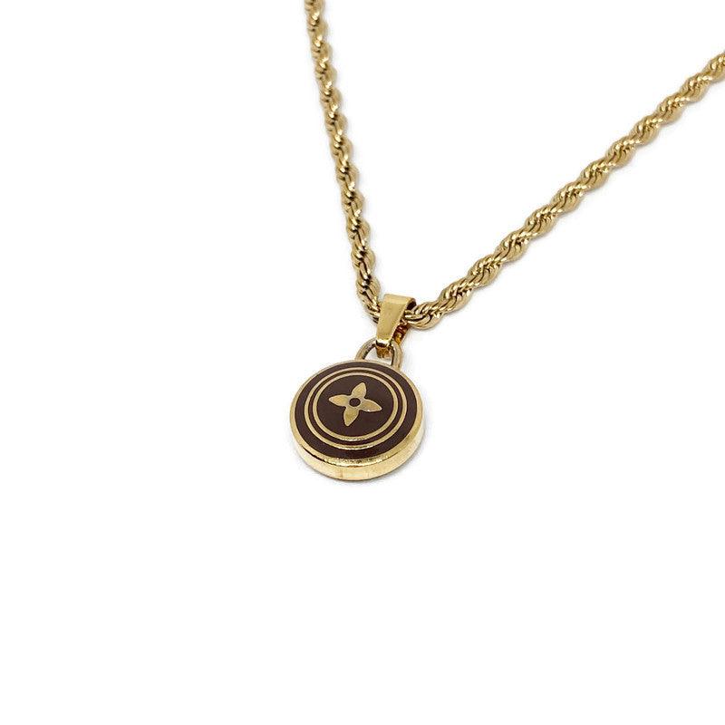 Authentic Louis Vuitton Pastilles Pendant Necklace