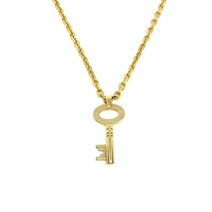 Authentic Louis Vuitton Key Pendant Reworked Necklace