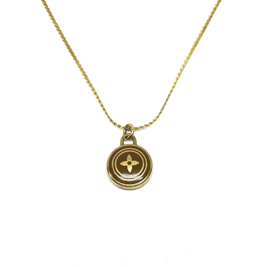 Authentic Louis Vuitton Siena Pendant Necklace
