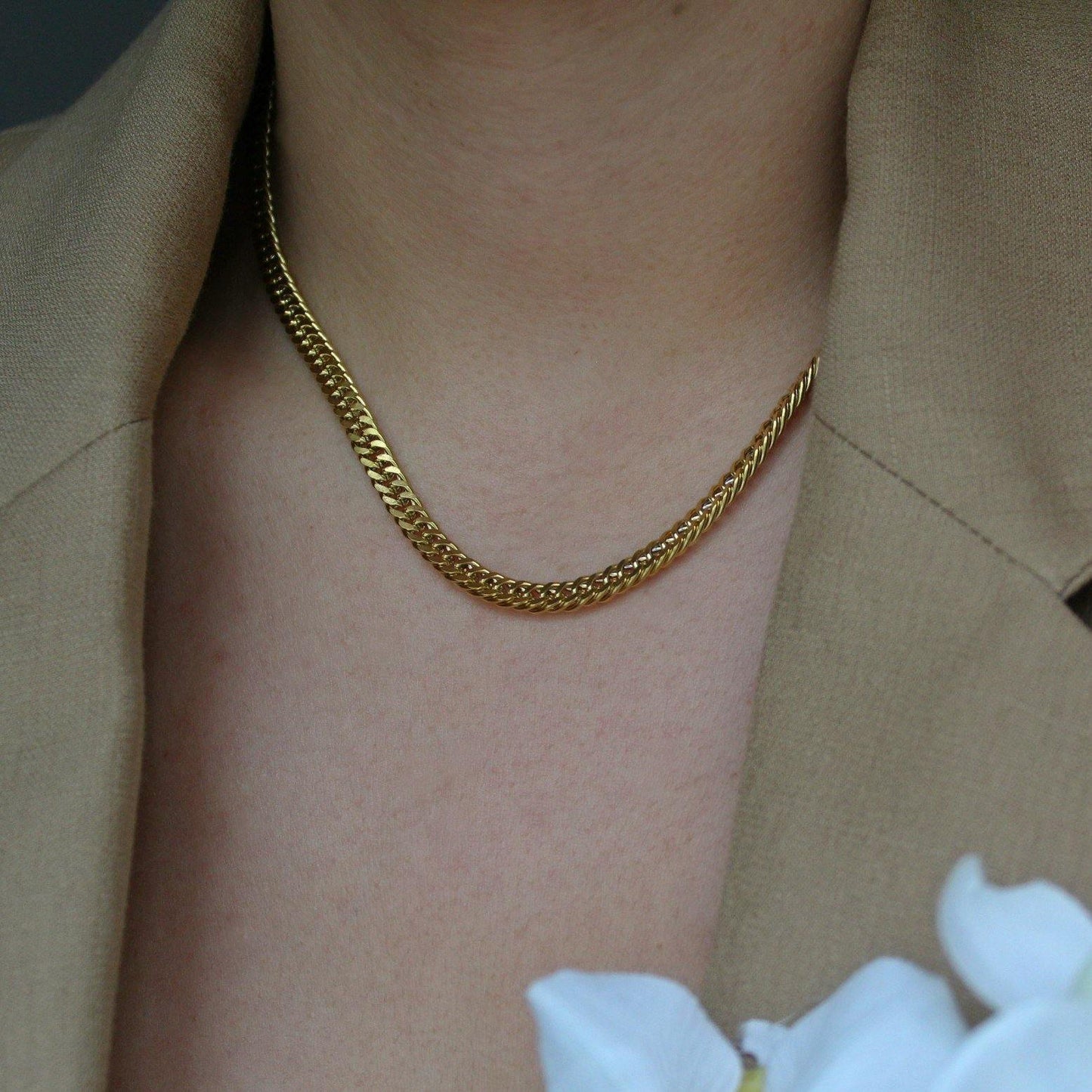 Leicester Snake Chain Necklace