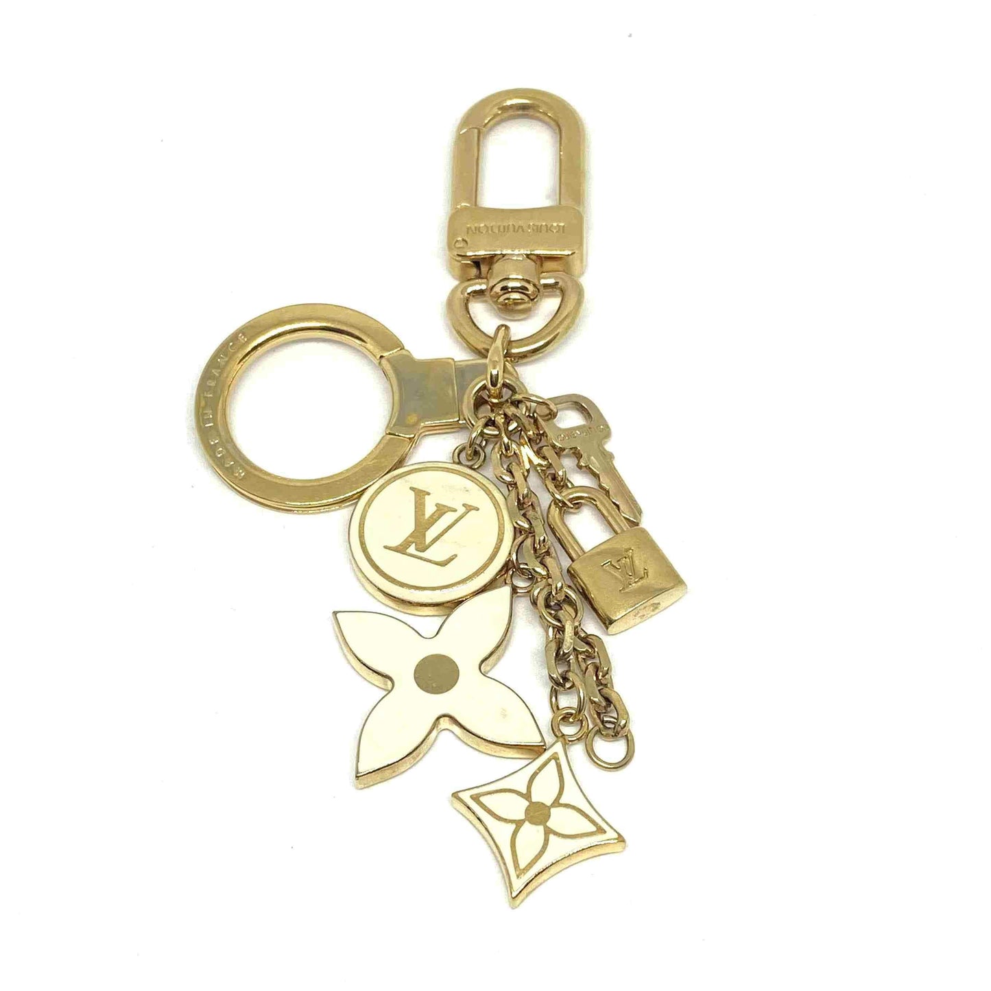 Authentic Louis Vuitton Padlock Pendant- Necklace